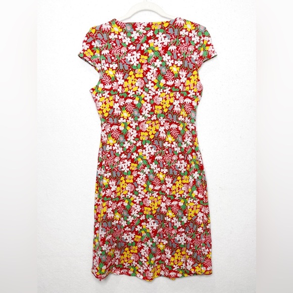 Toad & Co Rosemarie A Line Dress Red Floral Brick Garden Print
Size Medium - Picture 4 of 9